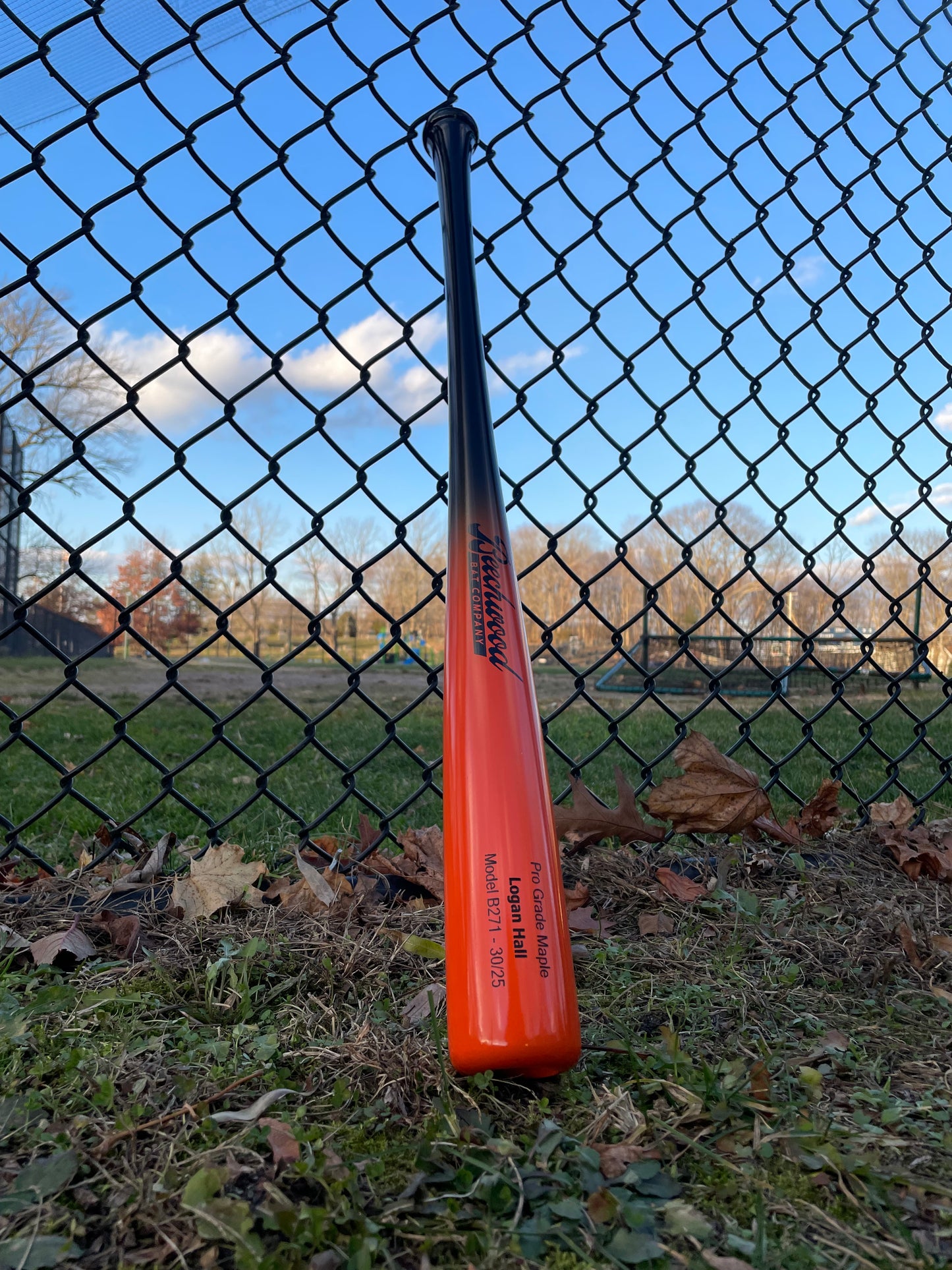 Gloss Black and Orange Fade