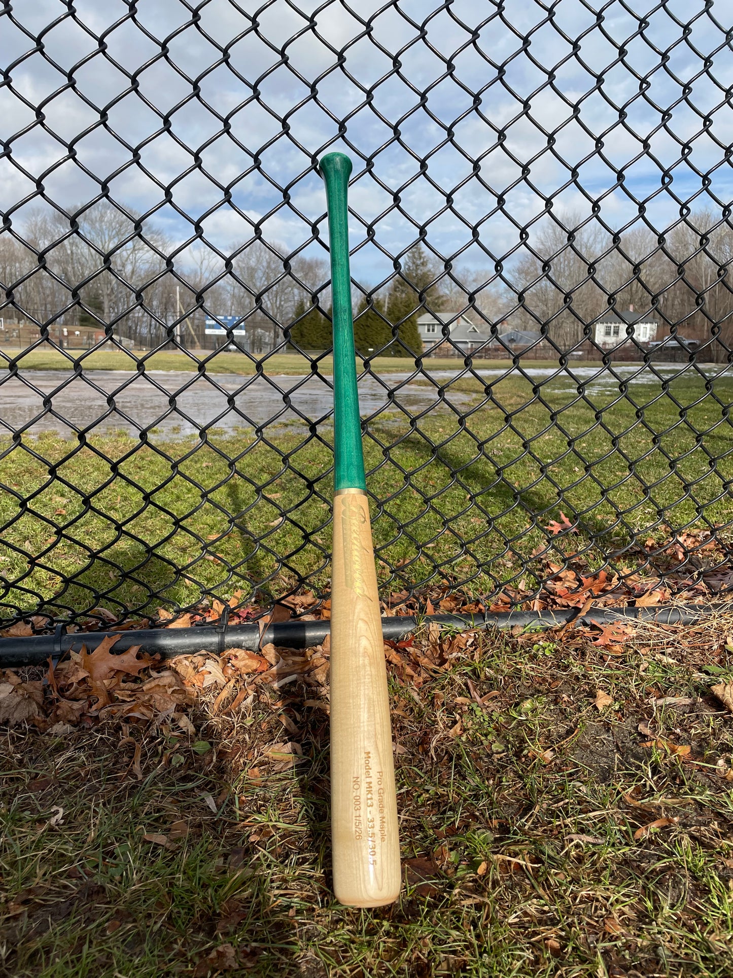 Green Stained Handle w/ Gold