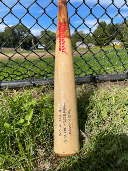All Natural Finish With Pine Tar and Handle Burn