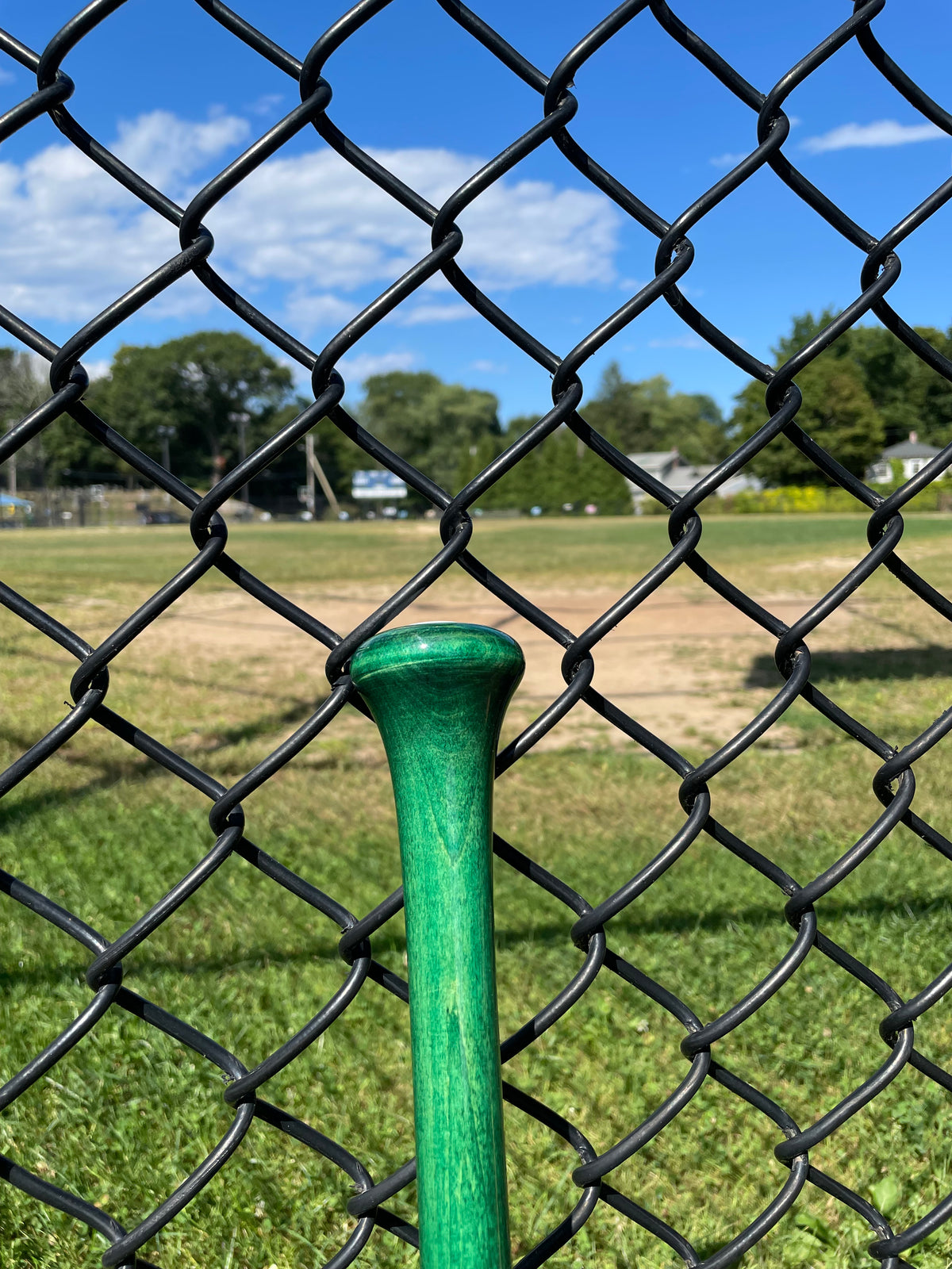 Green Stained Handle
